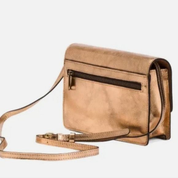 💝Patricia Nash Set- Locri Crossbody & Cassis Wallet in Vintage Antique Metallic - Picture 14 of 15